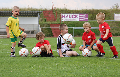 Nachwuchsfuballer beim FC Weingarten, 2009